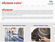Tablet Screenshot of diamondtapes.com